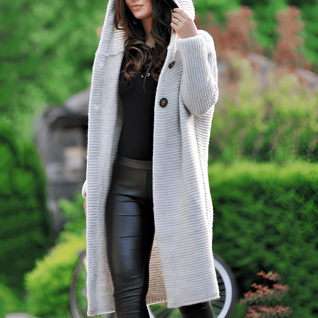  Annick | Elegant knit long cardigan - 07/112024 2 - DYAVOR® 