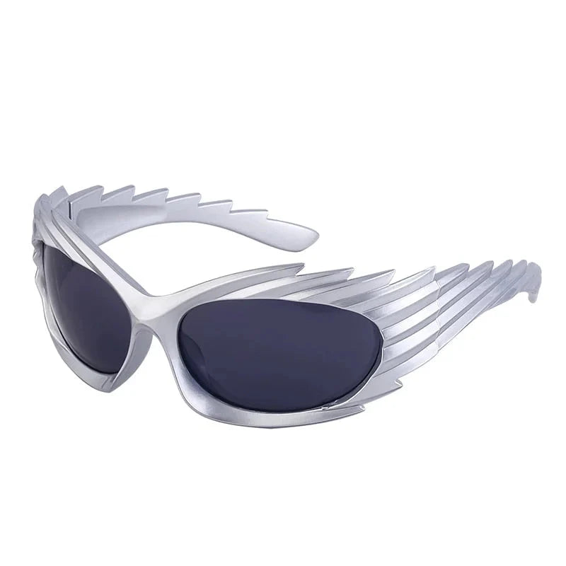  Unisex Punk Luxury Gradient UV400 Shades Rectangle Eyewear Sunglasses - Unisex Sunglasses - DYAVOR® 
