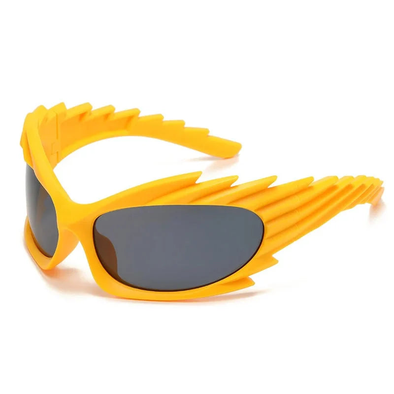  Unisex Punk Luxury Gradient UV400 Shades Rectangle Eyewear Sunglasses - Unisex Sunglasses - DYAVOR® 