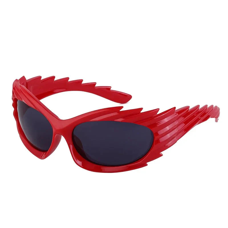  Unisex Punk Luxury Gradient UV400 Shades Rectangle Eyewear Sunglasses - Unisex Sunglasses - DYAVOR® 