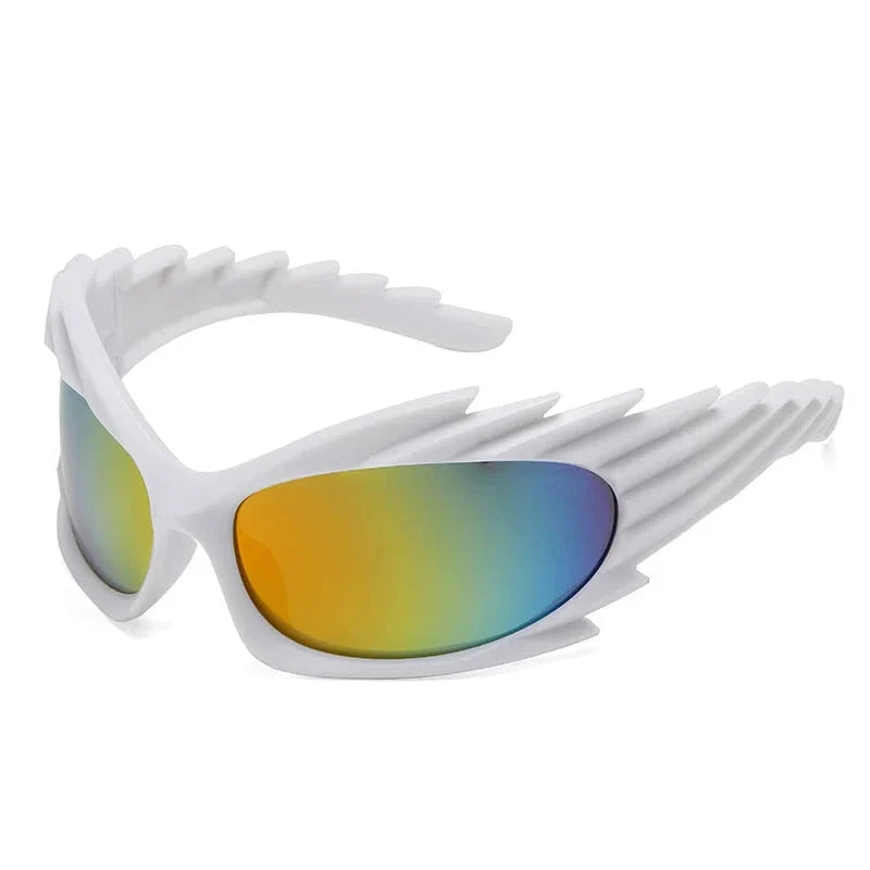  Unisex Punk Luxury Gradient UV400 Shades Rectangle Eyewear Sunglasses - Unisex Sunglasses - DYAVOR® 