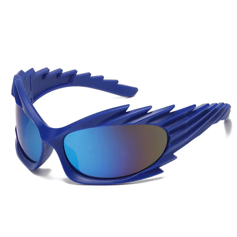  Unisex Punk Luxury Gradient UV400 Shades Rectangle Eyewear Sunglasses - Unisex Sunglasses - DYAVOR® 