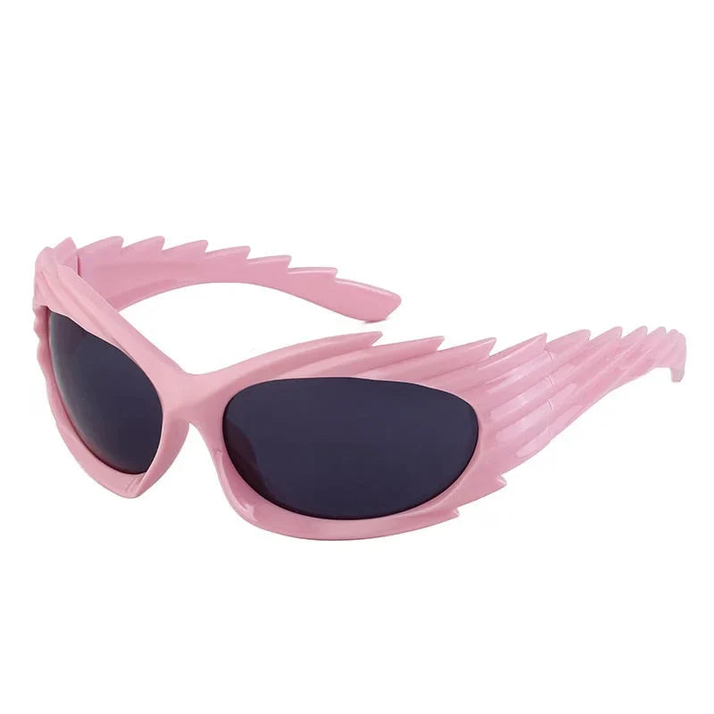  Unisex Punk Luxury Gradient UV400 Shades Rectangle Eyewear Sunglasses - Unisex Sunglasses - DYAVOR® 