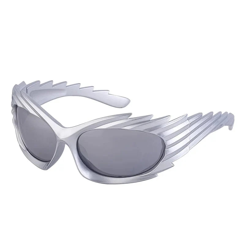  Unisex Punk Luxury Gradient UV400 Shades Rectangle Eyewear Sunglasses - Unisex Sunglasses - DYAVOR® 