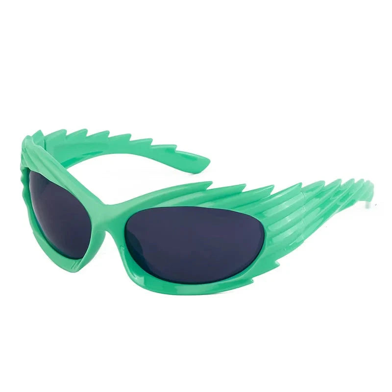  Unisex Punk Luxury Gradient UV400 Shades Rectangle Eyewear Sunglasses - Unisex Sunglasses - DYAVOR® 