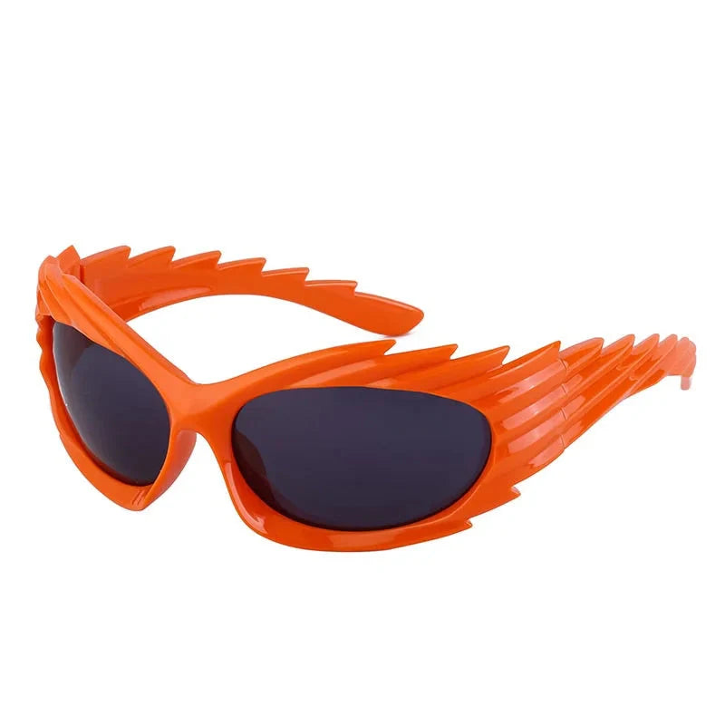  Unisex Punk Luxury Gradient UV400 Shades Rectangle Eyewear Sunglasses - Unisex Sunglasses - DYAVOR® 