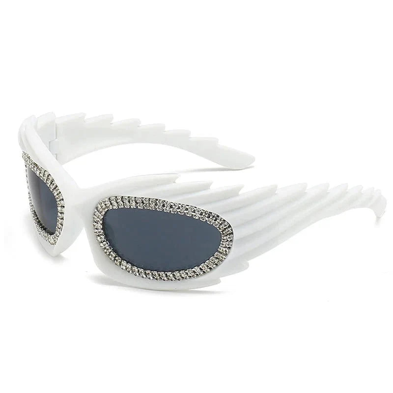  Unisex Punk Luxury Gradient UV400 Shades Rectangle Eyewear Sunglasses - Unisex Sunglasses - DYAVOR® 