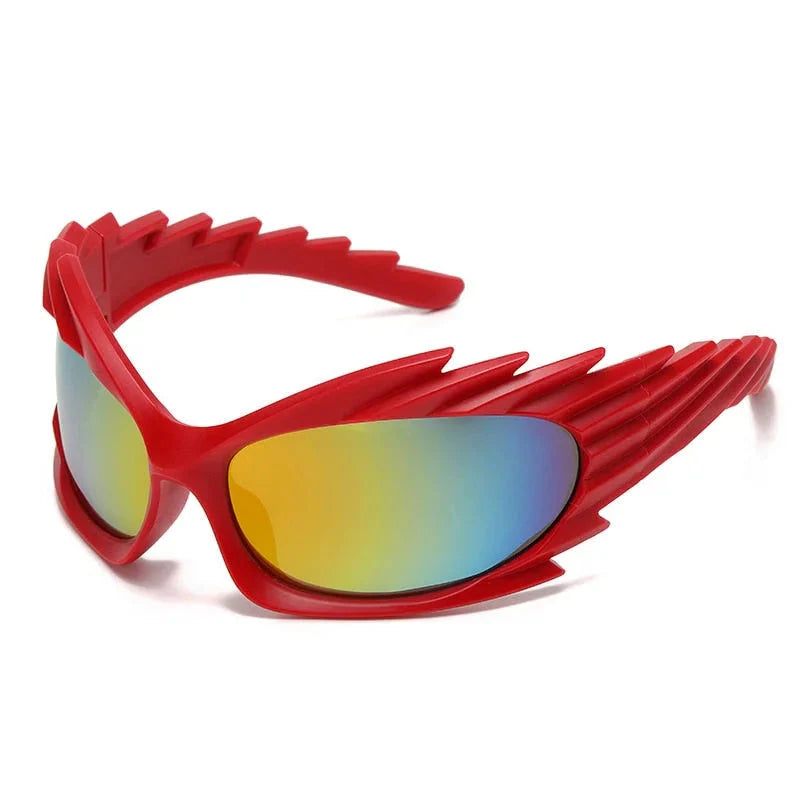 Unisex Punk Luxury Gradient UV400 Shades Rectangle Eyewear Sunglasses - Unisex Sunglasses - DYAVOR® 