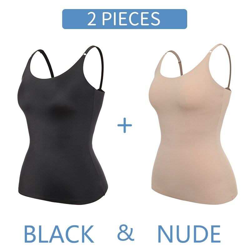 Women's Summer Seamless Smooth Tummy Control Slimmers Camisole Body Shaper