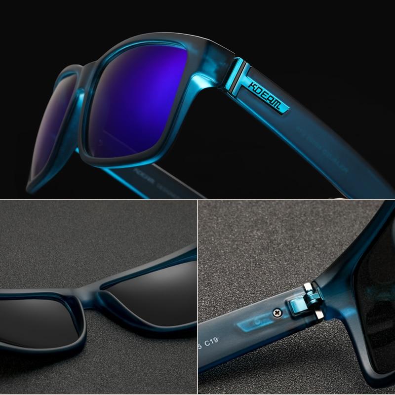  Unisex Baseball Driving Polarized Sports UV Protection Square Sunglasses - Unisex Sunglasses - DYAVOR® 