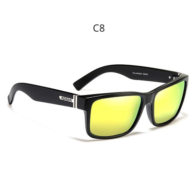  Unisex Baseball Driving Polarized Sports UV Protection Square Sunglasses - Unisex Sunglasses - DYAVOR® 
