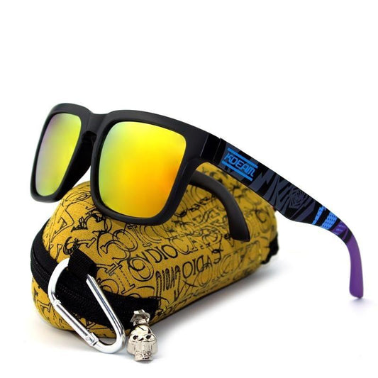  Unisex Designer Sports Sunglass with Polarized Anti-Reflective UV400 Lens - Unisex Sunglasses - DYAVOR® 