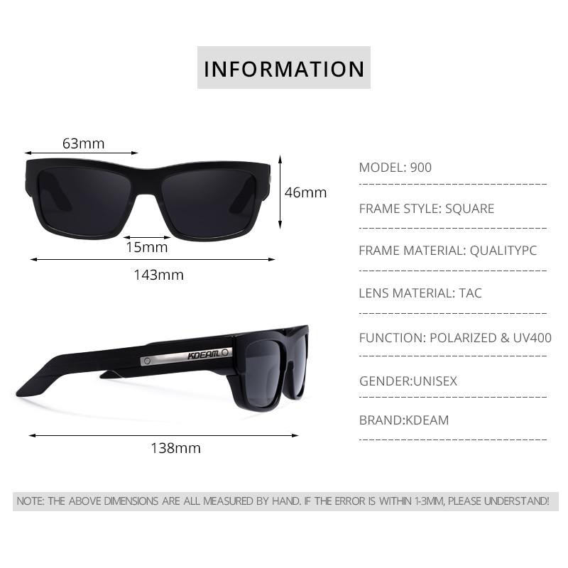  Unisex Hinges CE Polarized UV Protection Sports Fishing Driving Sunglasses - Unisex Sunglasses - DYAVOR® 