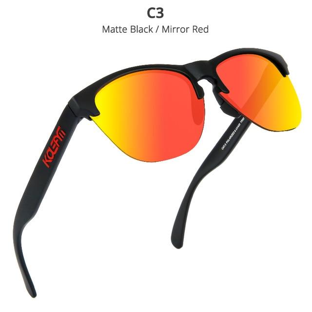  Unisex Polarized Driving TR90 Semi-Rimless Lifestyle Sun Glasses - Unisex Sunglasses - DYAVOR® 