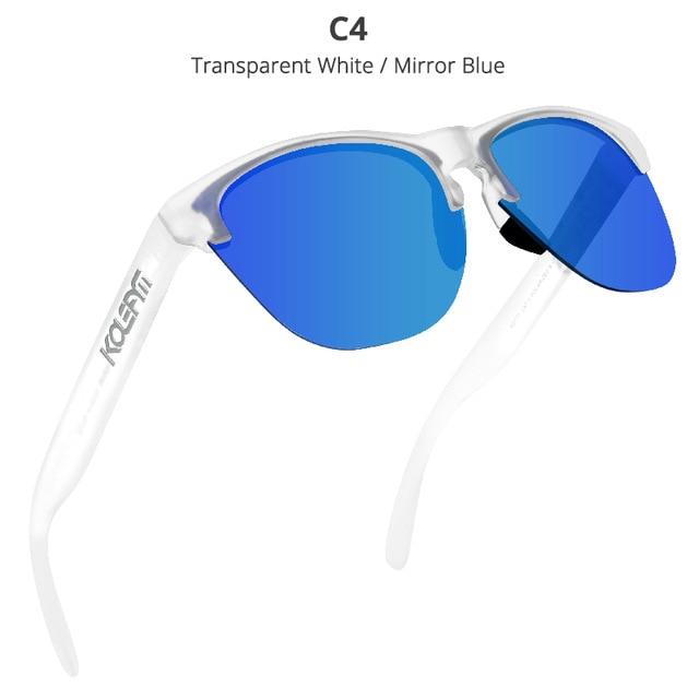  Unisex Polarized Driving TR90 Semi-Rimless Lifestyle Sun Glasses - Unisex Sunglasses - DYAVOR® 