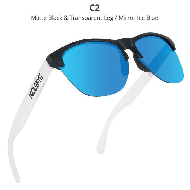  Unisex Polarized Driving TR90 Semi-Rimless Lifestyle Sun Glasses - Unisex Sunglasses - DYAVOR® 