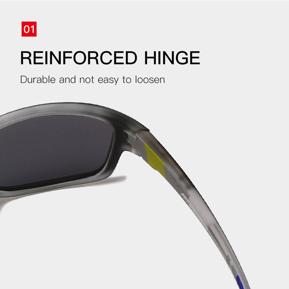  Unisex Polarized Windproof Sand Outdoor Sports Cycling Sunglasses - Unisex Sunglasses - DYAVOR® 