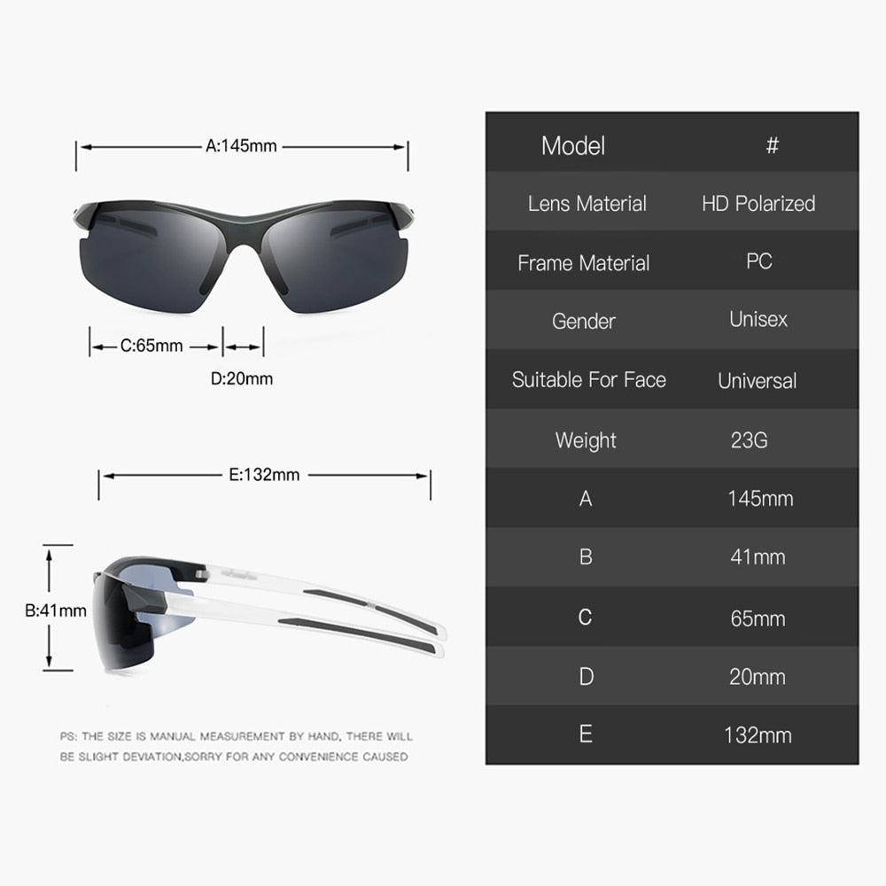  Unisex Safety Cycling Bike Equipment Eyewear Goggles Sunglasses - Unisex Sunglasses - DYAVOR® 