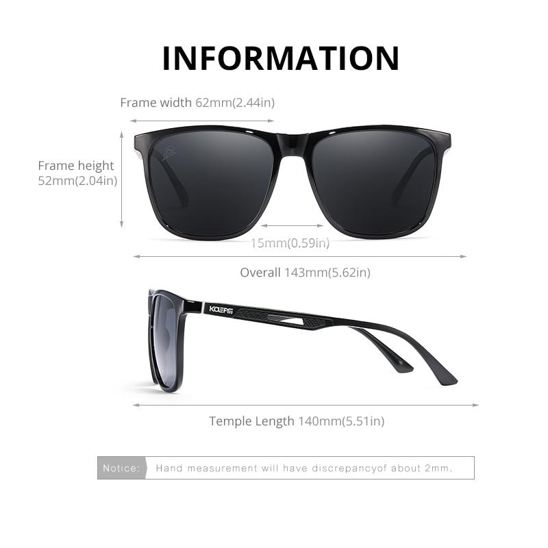  Unisex Strong Spring Hinges Polarized Light TR90 Frame Sun Glasses - Unisex Sunglasses - DYAVOR® 