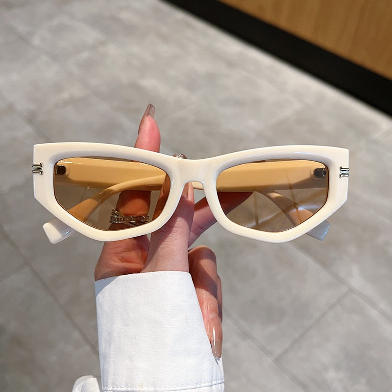 Unisex Luxury Vintage Gradient Shades Irregular Cat Eye Sunglasses - Unisex Sunglasses - DYAVOR® 