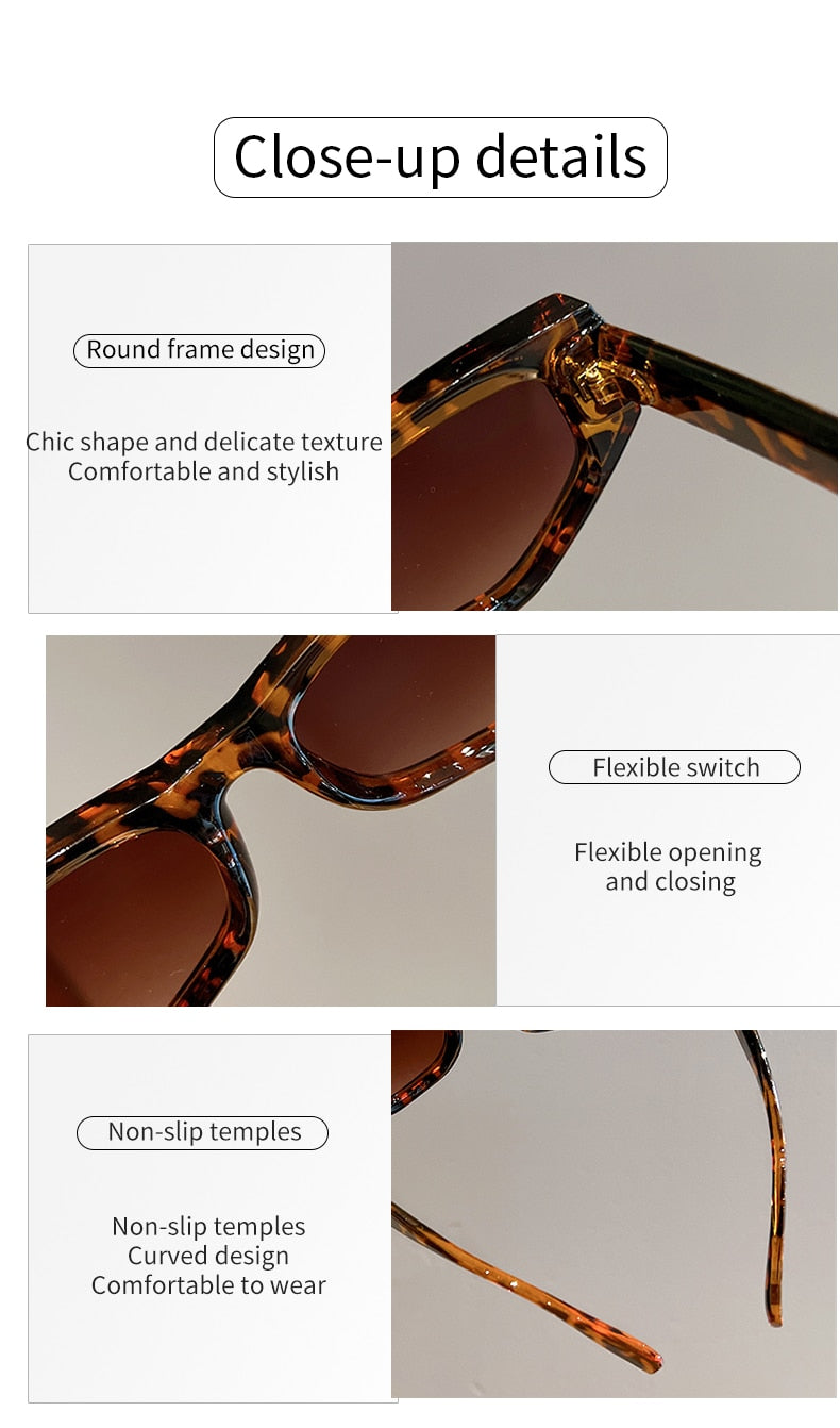  Unisex Luxury Vintage Gradient Shades Irregular Cat Eye Sunglasses - Unisex Sunglasses - DYAVOR® 