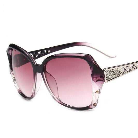  Vintage Big Frame Cat Eye Anti-Reflective Lens Women's Driving Sunglasses - Women Sunglasses - DYAVOR® 