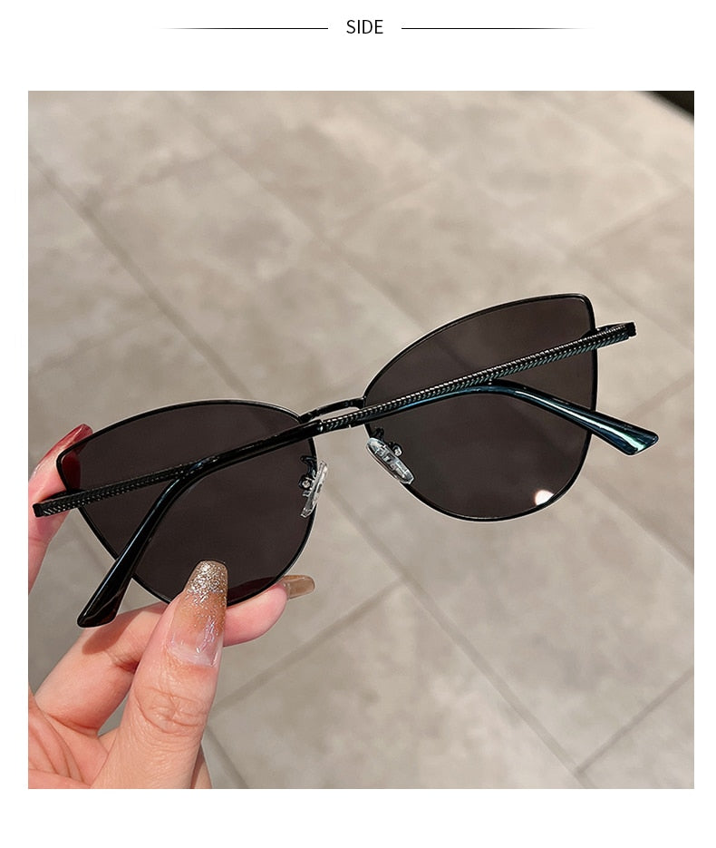  Unisex Trendy Retro Gradient Vintage Luxury Cat Eye Sunglasses - Unisex Sunglasses - DYAVOR® 