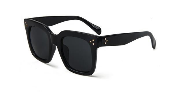  Vintage Fashion Big Square Frame Designer Gradient Sunglasses for Women - Women Sunglasses - DYAVOR® 