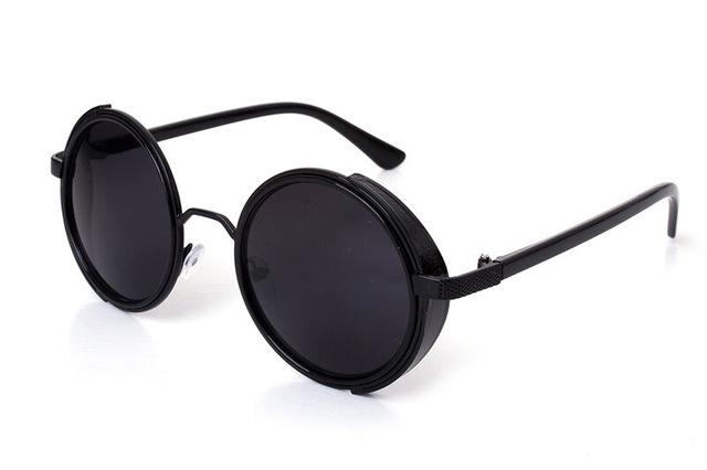  Vintage Fashion Round Metal Frame Gothic Steampunk Unisex Sunglasses - Unisex Sunglasses - DYAVOR® 