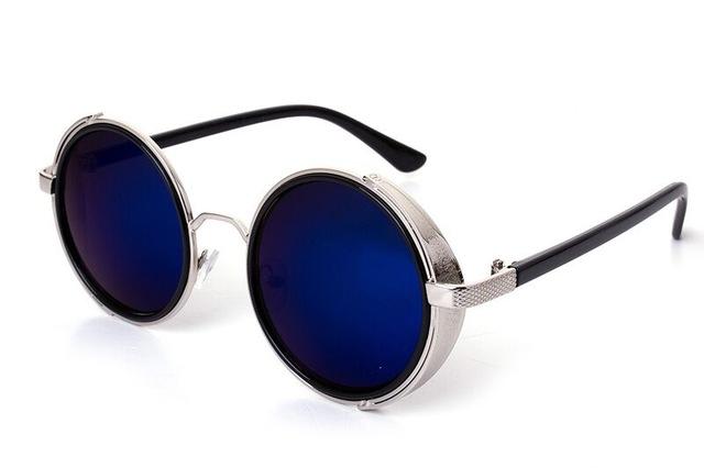  Vintage Fashion Round Metal Frame Gothic Steampunk Unisex Sunglasses - Unisex Sunglasses - DYAVOR® 