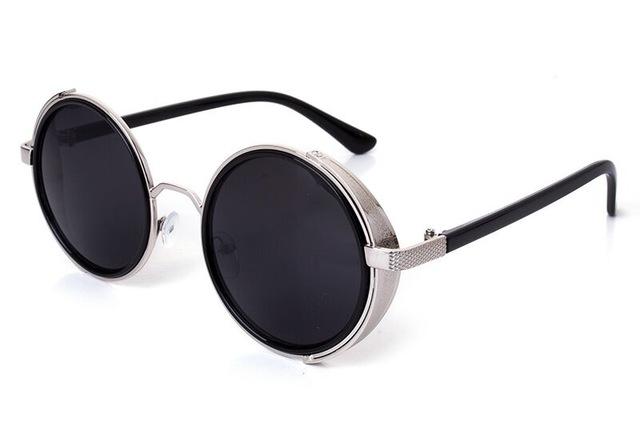  Vintage Fashion Round Metal Frame Gothic Steampunk Unisex Sunglasses - Unisex Sunglasses - DYAVOR® 