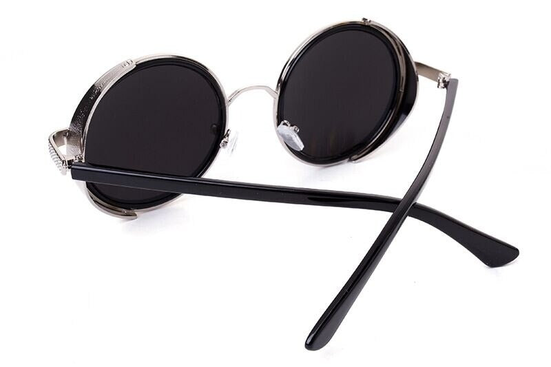  Vintage Fashion Round Metal Frame Gothic Steampunk Unisex Sunglasses - Unisex Sunglasses - DYAVOR® 