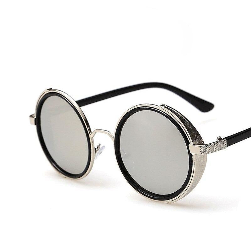  Vintage Fashion Round Metal Frame Gothic Steampunk Unisex Sunglasses - Unisex Sunglasses - DYAVOR® 