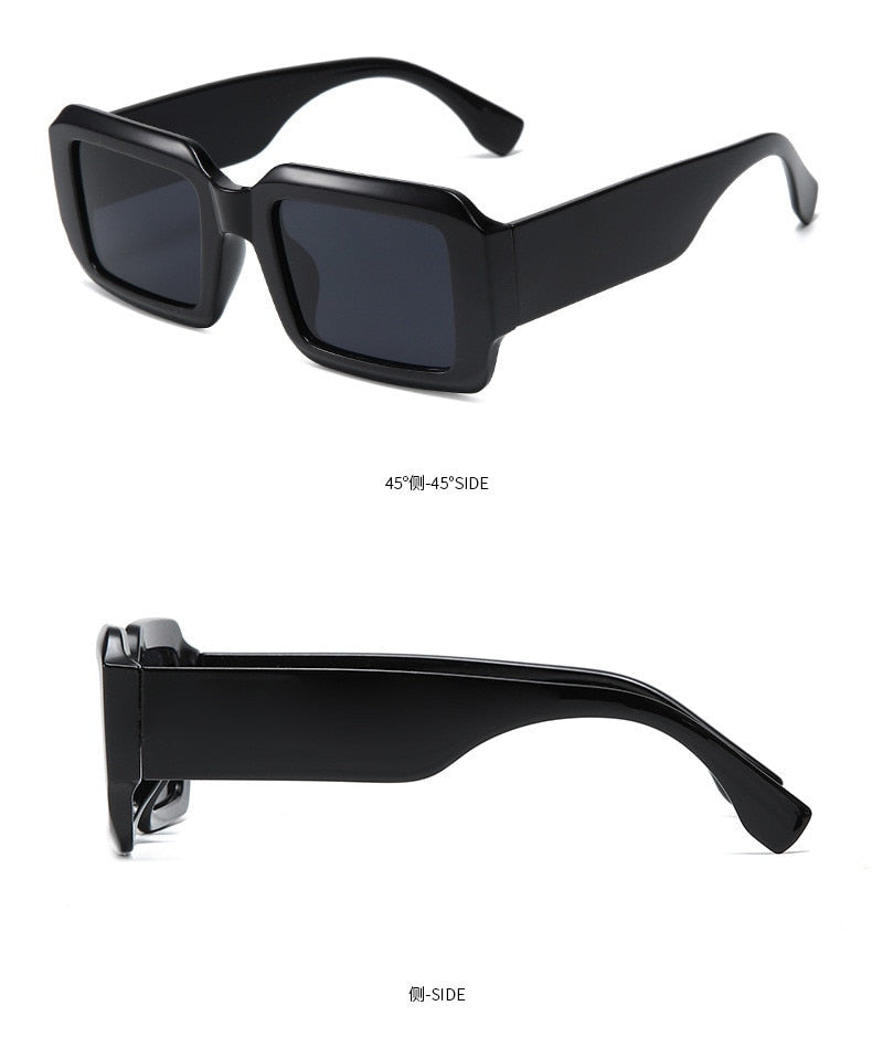  Unisex Vintage Rectangle UV400 Sun Shades Eyewear Sunglasses - Unisex Sunglasses - DYAVOR® 