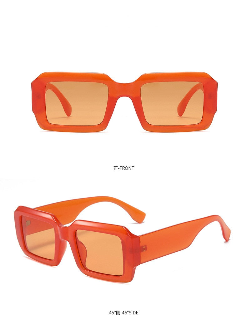  Unisex Vintage Rectangle UV400 Sun Shades Eyewear Sunglasses - Unisex Sunglasses - DYAVOR® 