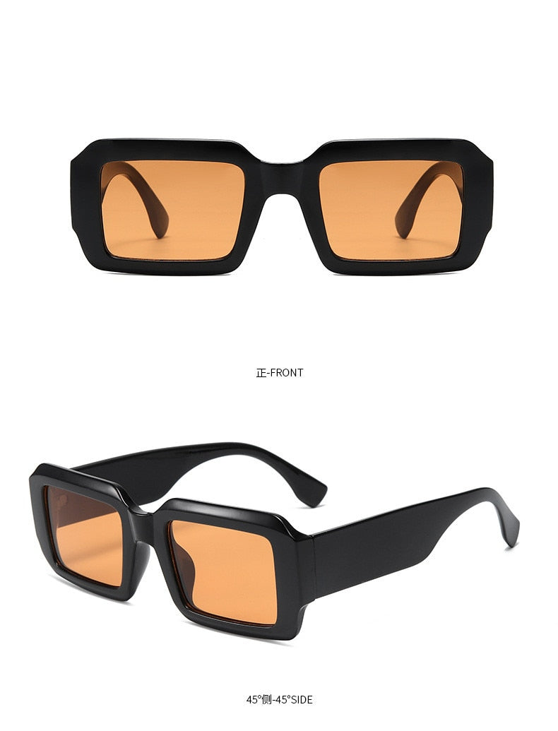  Unisex Vintage Rectangle UV400 Sun Shades Eyewear Sunglasses - Unisex Sunglasses - DYAVOR® 