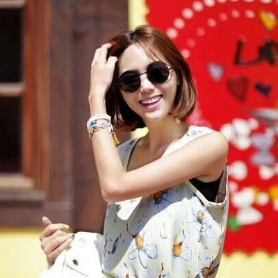  Vintage Steampunk Round Designer Metal Coated Women Sunglasses - Women Sunglasses - DYAVOR® 