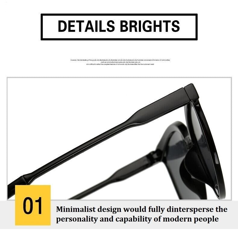  Vintage Style Designer Retro Sunglasses for Women with Mirror Lens - Women Sunglasses - DYAVOR® 