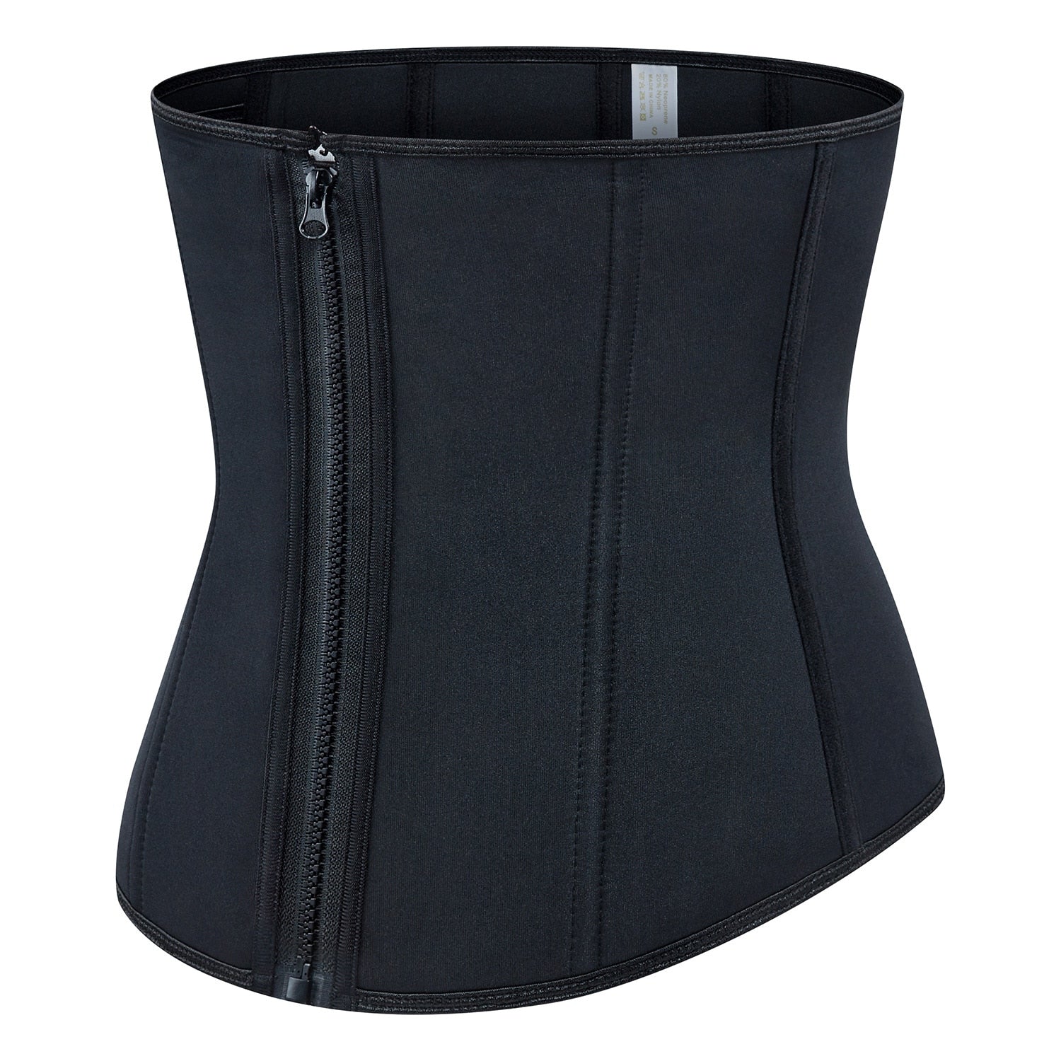  Women's Black Zipper Cincher Corset Slimming Tummy Bodysuit Shapers - Tummy Control - DYAVOR® 
