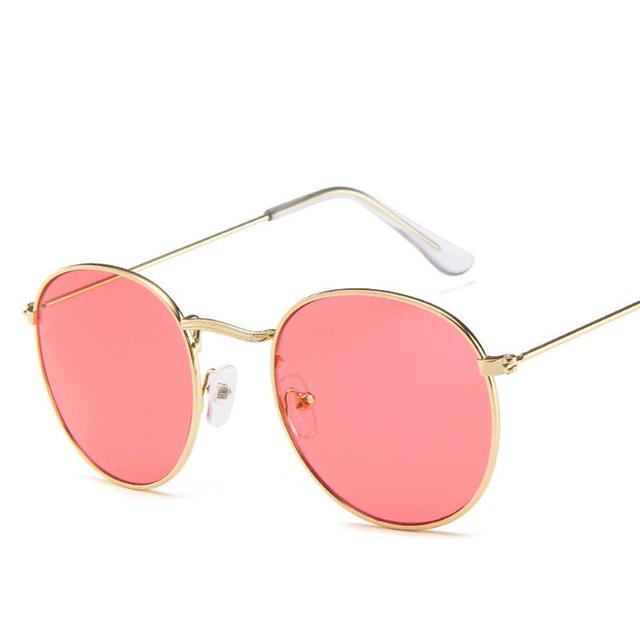  Women's Acrylic Lens Alloy Frame Wrap Style Anti-Reflective Sunglasses - Women Sunglasses - DYAVOR® 