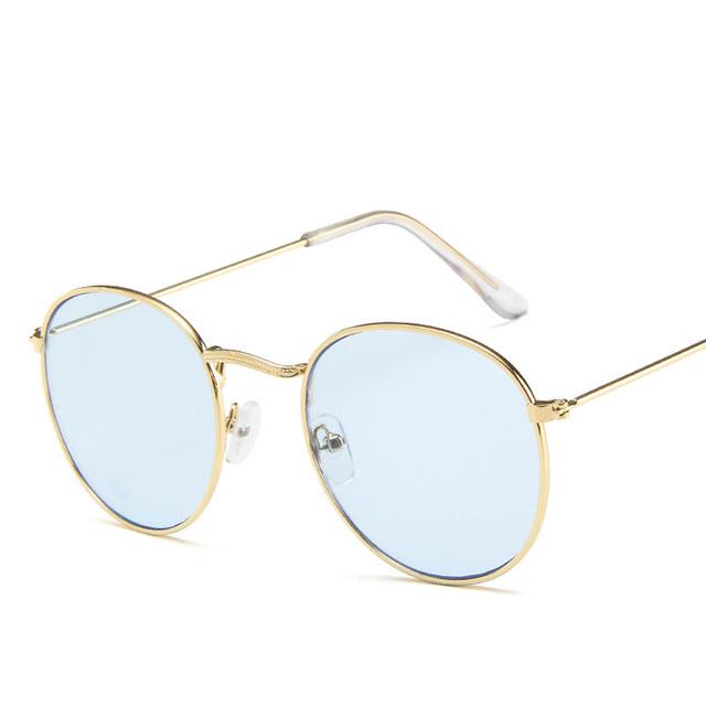  Women's Acrylic Lens Alloy Frame Wrap Style Anti-Reflective Sunglasses - Women Sunglasses - DYAVOR® 
