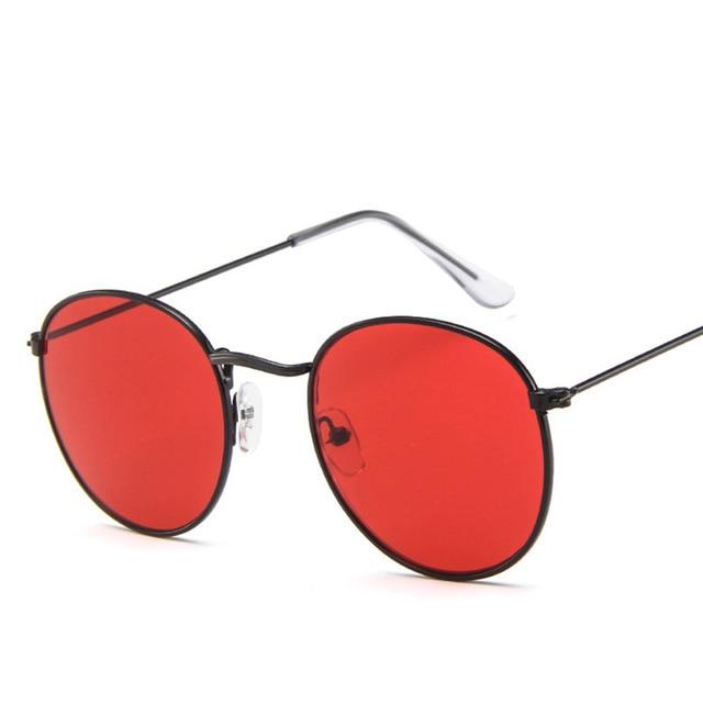  Women's Acrylic Lens Alloy Frame Wrap Style Anti-Reflective Sunglasses - Women Sunglasses - DYAVOR® 