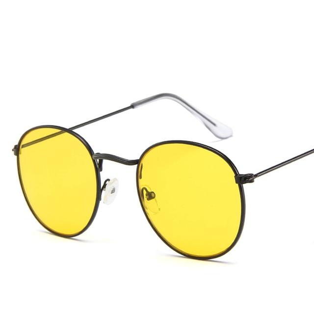  Women's Acrylic Lens Alloy Frame Wrap Style Anti-Reflective Sunglasses - Women Sunglasses - DYAVOR® 