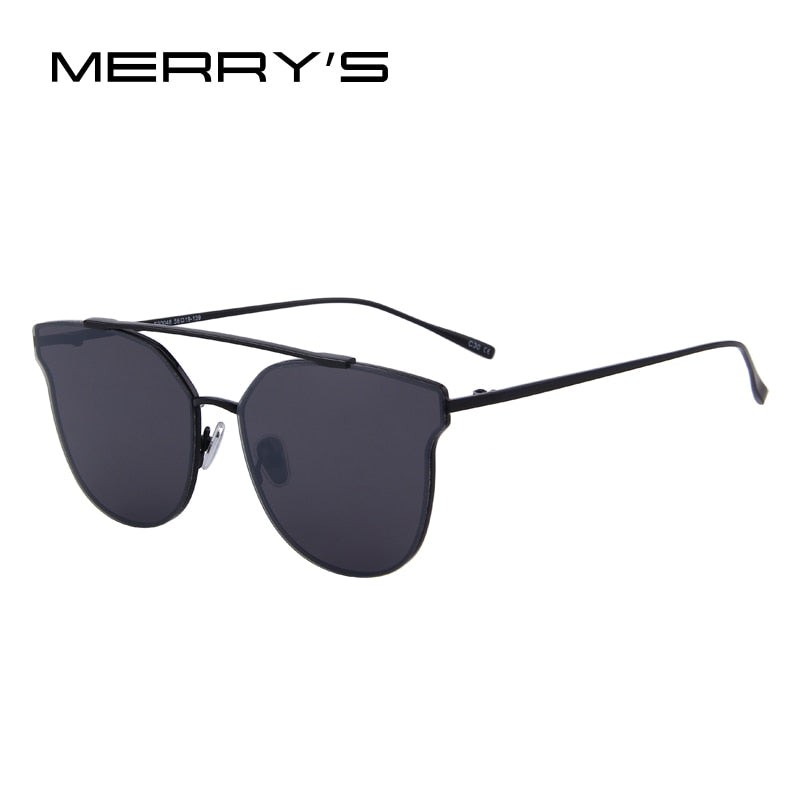  Women's Classic Cat Eye Designer Mirror Uv400 Lenses Sunglasses - Women Sunglasses - DYAVOR® 
