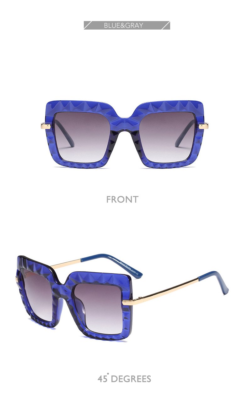  Women's Oversized Square Shades Luxury Sunglasses in Hot Vintage Trends - Women Sunglasses - DYAVOR® 