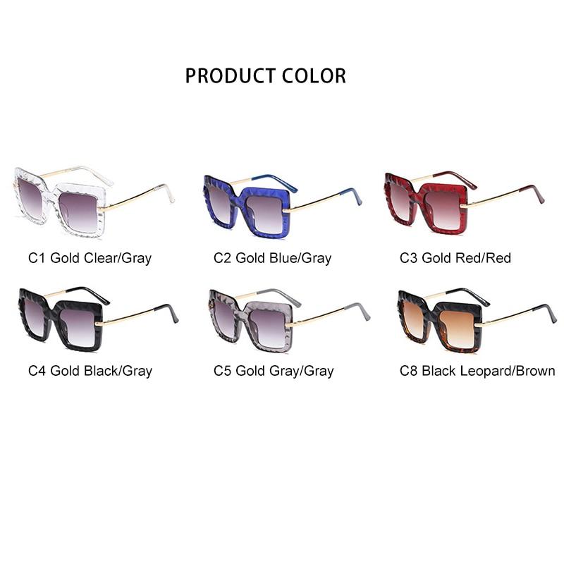  Women's Oversized Square Shades Luxury Sunglasses in Hot Vintage Trends - Women Sunglasses - DYAVOR® 