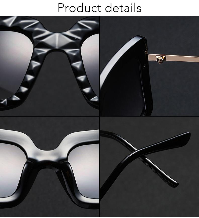  Women's Oversized Square Shades Luxury Sunglasses in Hot Vintage Trends - Women Sunglasses - DYAVOR® 