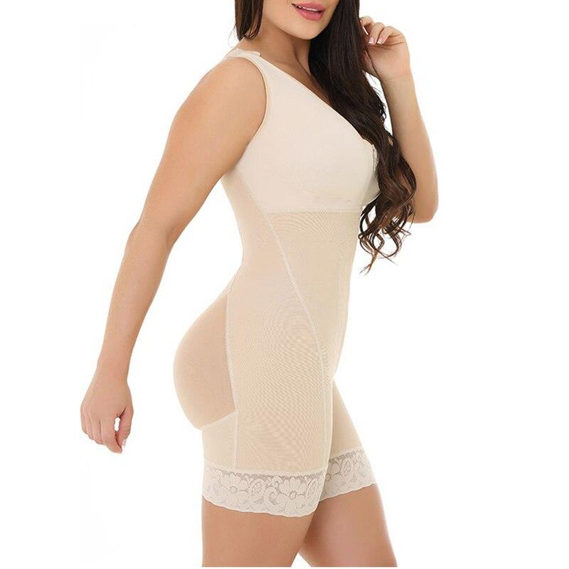 Women's Plus Size Zippered Booty Lifter Body Waist Shaper High Waist Corset