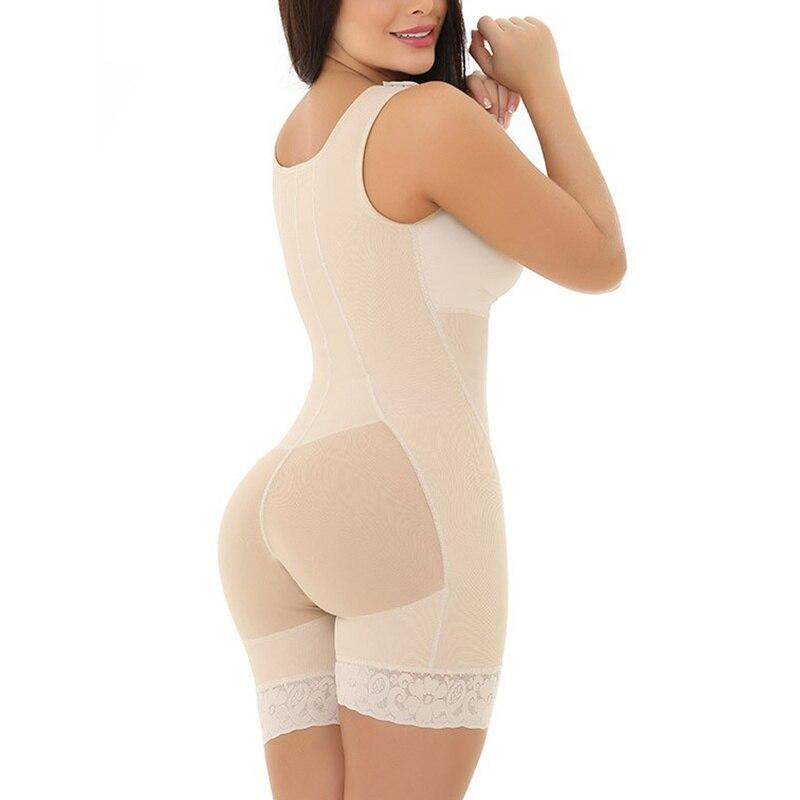 Women's Plus Size Zippered Booty Lifter Body Waist Shaper High Waist Corset