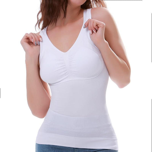  Women's Seamless Lift Bra Corset Waist Body Shaper Tank Top Slimmers - Slimmers - DYAVOR® 